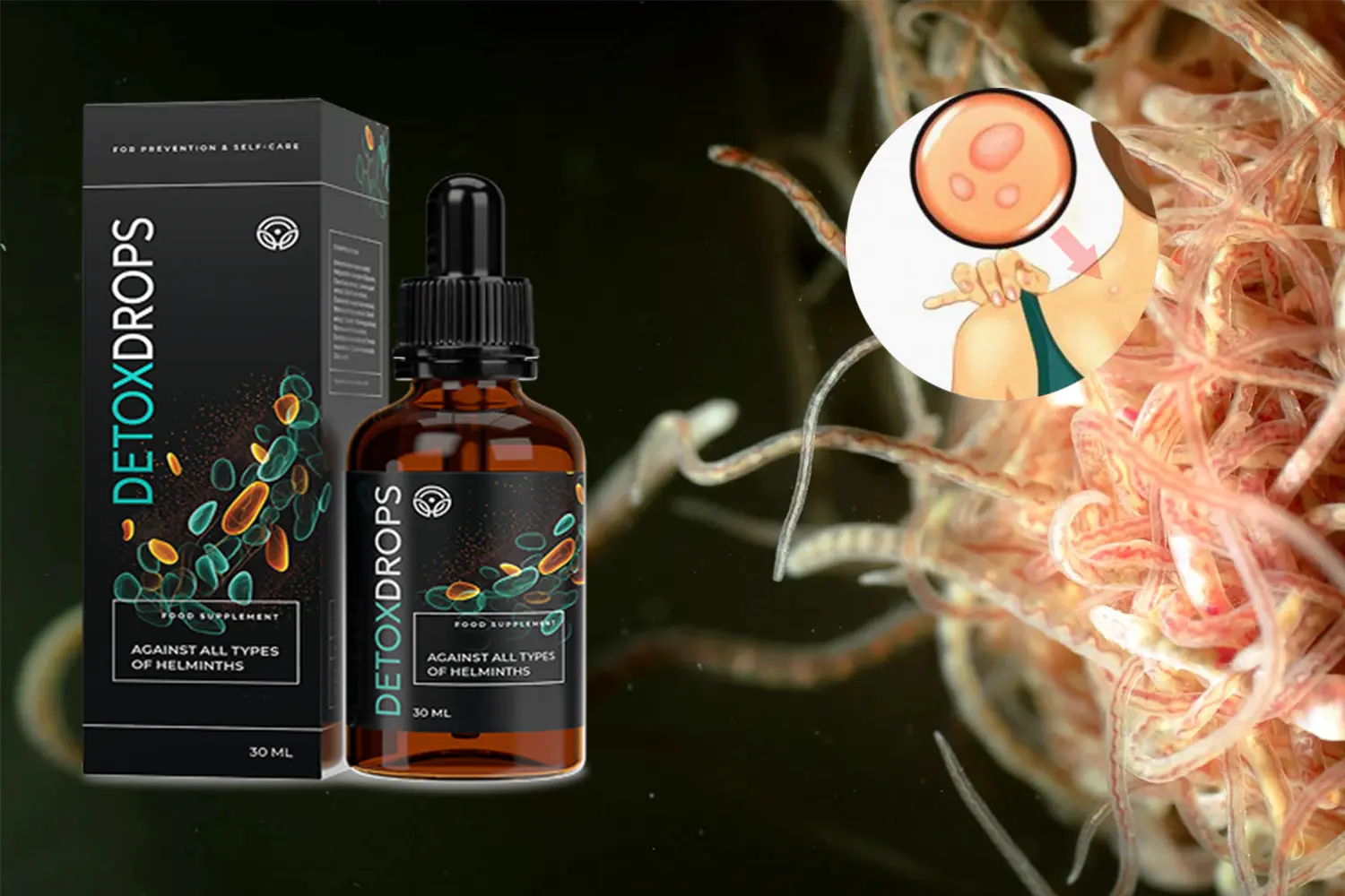 DetoxDrops na parazity